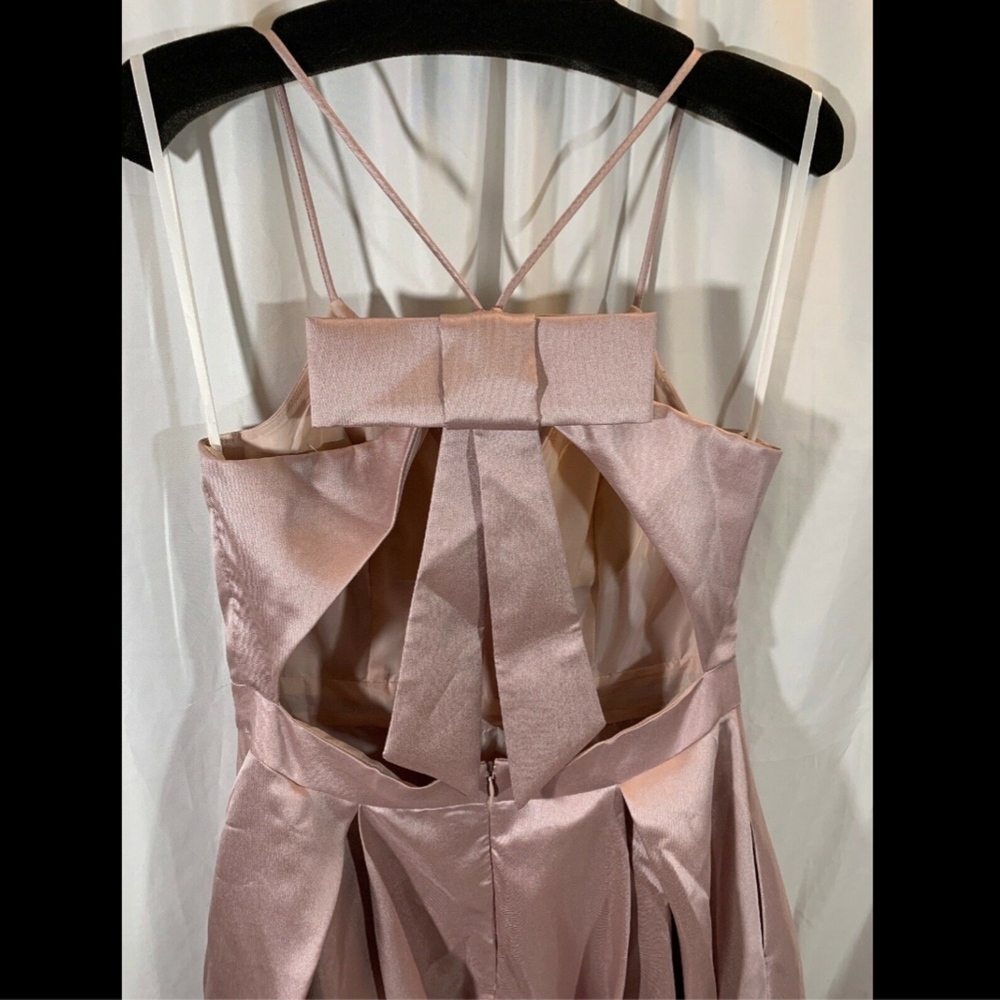 NEW Xscape Mikado Evening‎ Dress Gown in Pink [SZ 12 ] - Picture 7 of 8